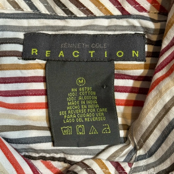 Kenneth Cole Reaction Button Front Shirt - Picture 5 of 5
